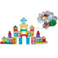 EZ1010 88pcs Enlighten Toy Imprimé Wooden Color Blocks